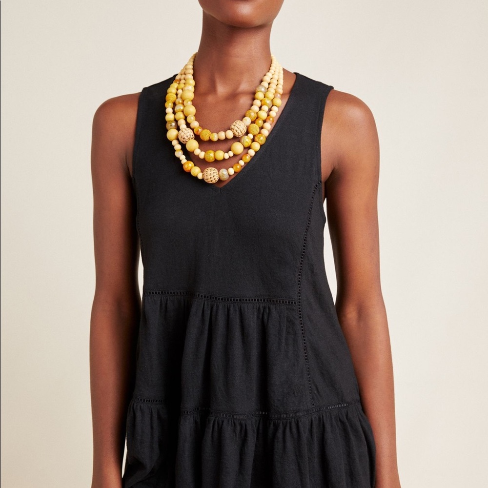 NWT Anthropologie Malaga tiered tunic